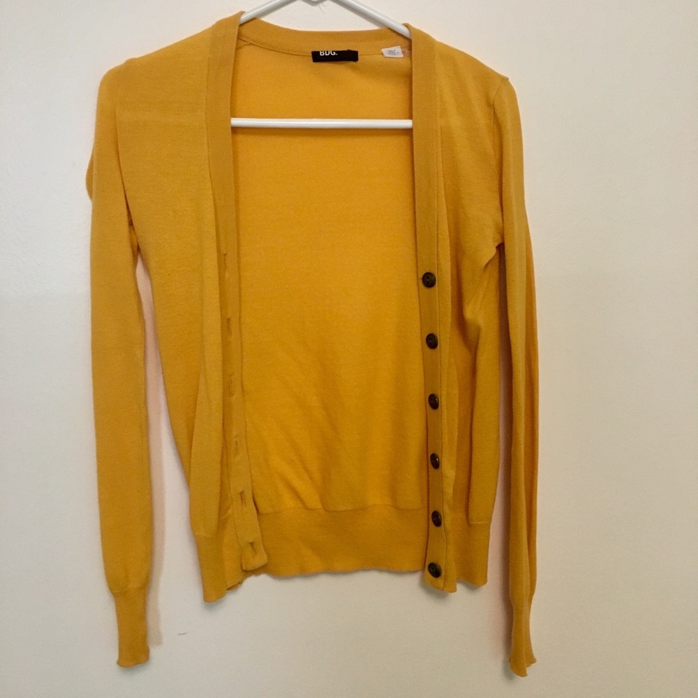 Mustard cardigan - Picture 1 of 1